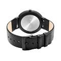 Obaku Obaku Leather V283GXBBRB  датские мужские часы на браслете кожаный боковой вид