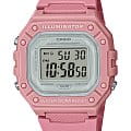 Casio Casio Collection W-218HC-4AVEF  W-218HC-4AVEF кварцевые женские часы   циферблат, браслет пластик — вид спереди