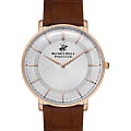 Beverly Hills Polo Club Beverly Hills Polo Club BP3322X.432  BP3322X.432 кварцевые мужские часы  белый циферблат, браслет кожаный — вид спереди