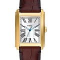 Fossil Fossil Carraway FS6011  FS6011 кварцевые мужские часы  серебристый циферблат, браслет кожаный — вид спереди
