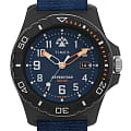 Timex Timex Expedition North TW2V40300  TW2V40300 кварцевые мужские часы  синий циферблат, браслет тканевый — вид спереди