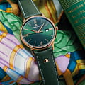 Maurice Lacroix Maurice Lacroix Eliros Date EL1118-PVP01-610-1 eliros швейцарские женские часы на браслете кожаный боковой вид