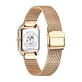 Citizen Citizen Eco-Drive EM0493-85P кварцевые женские часы часы, крупный план бежевый циферблат