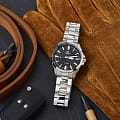 Casio Casio Edifice EFV-100D-1AVUDF (EFV-100D-1A) мужские часы черный циферблат на запястье