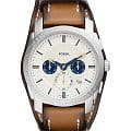 Fossil Fossil Bronson FS5922  FS5922 кварцевые мужские часы   циферблат, браслет кожаный — вид спереди