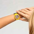 Swatch Swatch Gent Biosourced Standart SO28Z117 кварцевые женские часы часы, крупный план цветной циферблат