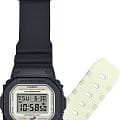 Casio Casio G-Shock DW-5600SHB-1 электронные мужские часы часы, крупный план бежевый циферблат