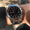 Casio Casio Collection MTP-1215A-1B3  наручные мужские часы фото под углом.