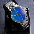 Casio Casio Collection MTP-E605D-2E collection японские мужские часы на браслете нержавеющая сталь боковой вид