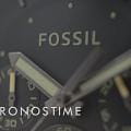 Fossil Fossil Machine FS5172  американские мужские часы на браслете сталь c pvd покрытием боковой вид