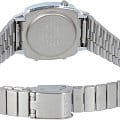 Casio Casio Vintage LA670WA-2DF (LA670WA-2) vintage японские женские часы на браслете нержавеющая сталь боковой вид