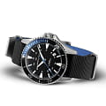 Hamilton Hamilton Khaki Navy Scuba Auto H82315931 khaki navy швейцарские мужские часы на браслете тканевый боковой вид