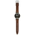 Swatch Swatch I New Chrono YVS530 gent швейцарские мужские часы на браслете кожаный боковой вид