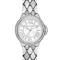Michael Kors Michael Kors Camille MK4804  MK4804 кварцевые женские часы  серебристый циферблат, браслет нержавеющая сталь — вид спереди