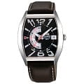 Orient Orient FNAA006B (FFNAA006B)  FFNAA006B механические мужские часы  черный циферблат, браслет кожа + текстиль — вид спереди