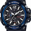 Casio Casio G-Shock GPW-2000-1A2 Premium GPW-2000-1A2 электронные мужские часы  черный циферблат, браслет пластик — вид спереди