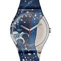 Swatch Swatch New Gent SUOZ351  SUOZ351 кварцевые женские часы  синий циферблат, браслет силикон — вид спереди