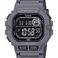 Casio Casio Collection WS-1400H-8B  WS-1400H-8B кварцевые мужские часы  черный циферблат, браслет пластик — вид спереди