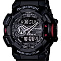 Casio Casio G-Shock GA-400-1BHDR (GA-400-1B) GA GA-400-1B электронные мужские часы  черный циферблат, браслет пластик — вид спереди