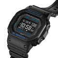 Casio Casio G-Shock DW-H5600-1A2DR (DW-H5600-1A2) электронные мужские часы часы, крупный план черный циферблат