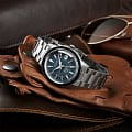 Seiko SSK009J1 наручные мужские часы застежка крупным планом