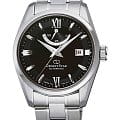 Orient Orient Contemporary RK-AU0004B  RK-AU0004B механические мужские часы  черный циферблат, браслет нержавеющая сталь — вид спереди