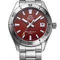 Orient Orient Diving Sport Automatic RA-AC0Q09R  RA-AC0Q09R механические мужские часы  оранжевый циферблат, браслет нержавеющая сталь — вид спереди