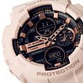 Casio Casio G-Shock GMA-S140M-4ADR (GMA-S140M-4A) g-shock японские женские часы на браслете пластик боковой вид