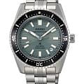 Seiko Seiko Prospex Marinemaster SJE117 Marinemaster SJE117 механические мужские часы  зеленый циферблат, браслет нержавеющая сталь — вид спереди