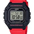 Casio Casio Collection W-218H-4B  W-218H-4BVEF кварцевые мужские часы   циферблат, браслет пластик — вид спереди