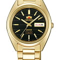 Orient Orient AB0000BB (FAB0000BB)  AB0000BB механические мужские часы  черный циферблат, браслет  — вид спереди