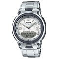 Casio Casio Illuminator AW-80D-7A2  AW-80D-7A2 автокварц (кинетик) мужские часы   циферблат, браслет нержавеющая сталь — вид спереди