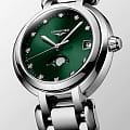 Longines Longines PrimaLuna L8.115.4.67.6 primaluna швейцарские женские часы на браслете нержавеющая сталь боковой вид