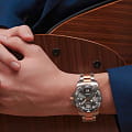 Longines Longines HydroConquest L3.782.3.78.7 механические мужские часы часы, крупный план серый циферблат