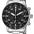 Citizen Citizen Eco-Drive CA0690-88E  CA0690-88E кварцевые мужские часы  черный циферблат, браслет нержавеющая сталь — вид спереди