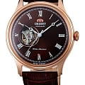 Orient Orient Classic Automatic AG00001T  AG00001T механические мужские часы  коричневый циферблат, браслет кожаный — вид спереди