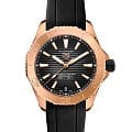 TAG Heuer TAG Heuer Aquaracer Professional 200 WBP5150.FT6199  WBP5150.FT6199 механические мужские часы  черный циферблат, браслет каучук — вид спереди