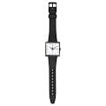 Swatch Swatch Square Bioceramic Standard SO34B700 bioceramic швейцарские женские часы на браслете биоматериал боковой вид
