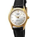 Casio Casio Collection LTP-1154PQ-7A  LTP-1154Q-7A кварцевые женские часы  шампань циферблат, браслет кожаный — вид спереди