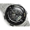 Casio Casio Illuminator SGW-500HD-1B  наручные мужские часы фото под углом.