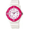 Casio Casio Collection LRW-200H-4BVDF (LRW-200H-4B)  LRW-200H-4B кварцевые женские часы  белый циферблат, браслет пластик — вид спереди