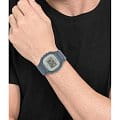 Casio W-218HC-2AVEF наручные мужские часы застежка крупным планом