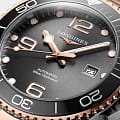 Longines Longines HydroConquest L3.782.3.78.7  наручные мужские часы фото под углом.