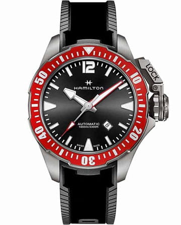 Hamilton Khaki Navy Frogman Titanium Auto H77805335