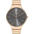 Lee Cooper Lee Cooper LC07342.460  LC07342.460 кварцевые женские часы  серый циферблат, браслет нержавеющая сталь с ip-покрытием — вид спереди