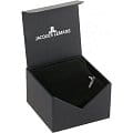 Jacques Lemans Jacques Lemans 1-1841A  австрийские женские часы на браслете кожа + текстиль боковой вид