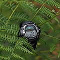 Casio SGW-300H-1A наручные мужские часы застежка крупным планом
