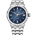 Maurice Lacroix Maurice Lacroix Aikon Automatic AI6007-SS002-430-1  AI6007-SS002-430-1 механические мужские часы  синий циферблат, браслет нержавеющая сталь — вид спереди