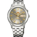 Orient Orient EM02022C (FEM02022C)  FEM02022C механические мужские часы  шампань циферблат, браслет  — вид спереди