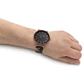 Armani Exchange Armani Exchange Cayde AX2754  итальянские мужские часы на браслете сталь с ip покрытием боковой вид